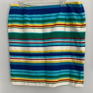 Striped Multicolor Women's Skirt